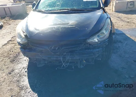 2015 Hyundai Elantra Sport from USA, damaged, VIN KMHDH4AH0FU414267